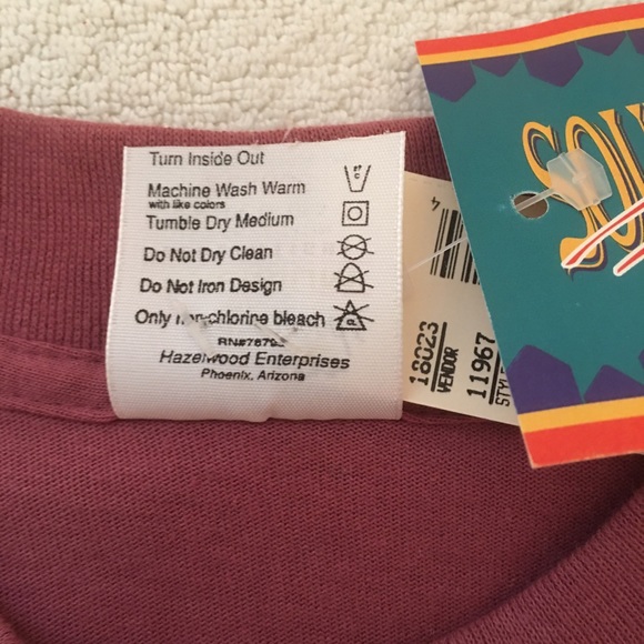 VINTAGE WESTERN TEE SHIRT 90’S NWT - Picture 6 of 6